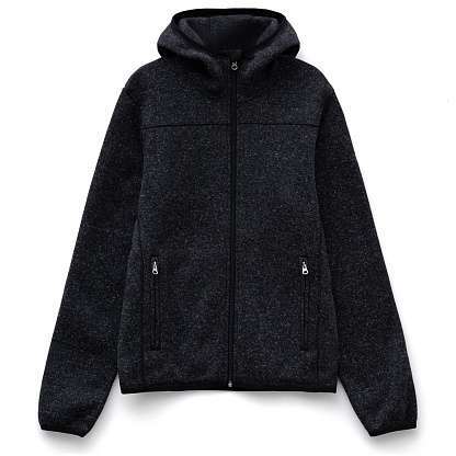 Куртка с капюшоном унисекс Gotland, черная - Урсус