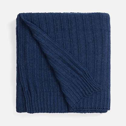 Плед Termoment, синий меланж 110х170 см