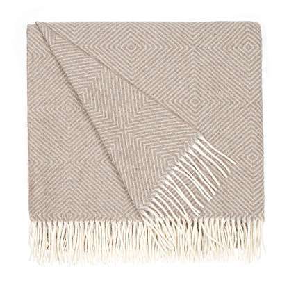 Плед «Тренто», бежевый 140х200 см