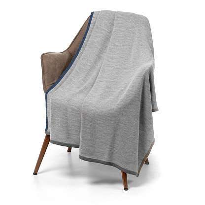 Плед Frontier, светло-серый 105х165 см