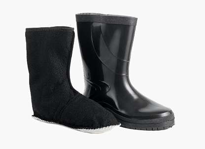 Сапоги ПВХ КЛАССИК 166-04 (SARDONIX) мужские, утепленные (НТП), черные - Урсус