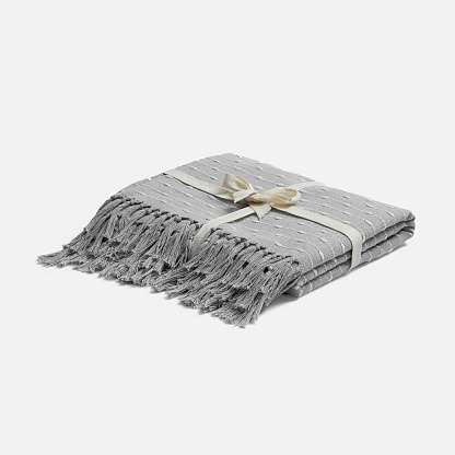 Плед Shimla, серый 130x160 см