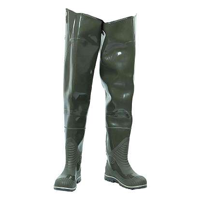 Сапоги рыбацкие ПВХ ПРОХОДЧЕСКИЕ 167-02 (SARDONIX) мужские, оливковые - Урсус