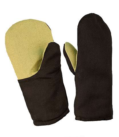 Рукавицы утепленные,наладонник брезент (380г)