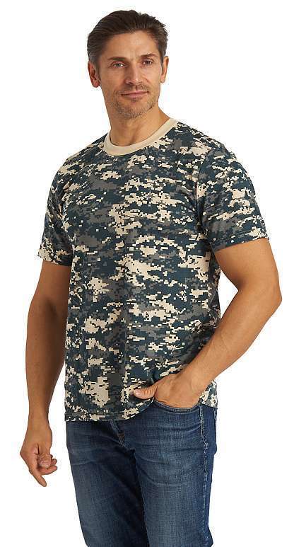 Футболка кмф "Светло-серая цифра"  - Урсус