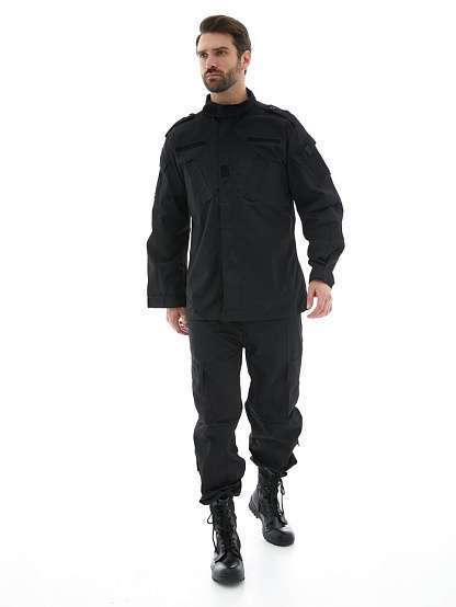 Костюм C3MS0101, Рипстоп, лето, цвет Черный - Урсус