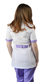 Костюм рабочий женский белый купить