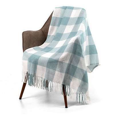 Плед London, бирюзовый 140х200 см