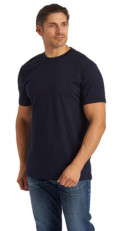 Футболка темно-синяя (нестандартный размер)