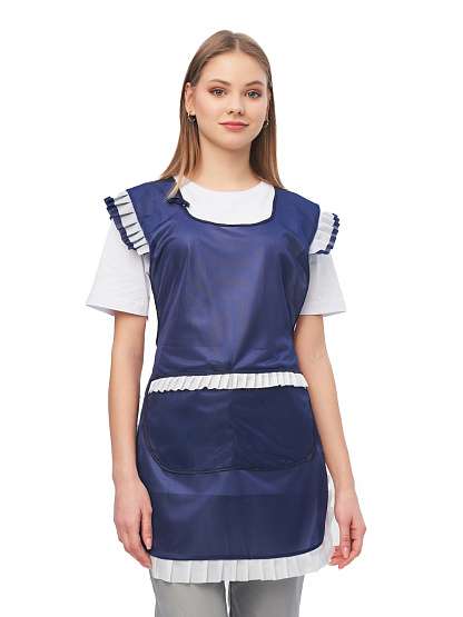 Фартук-сарафан нейлоновый т-синий - Урсус