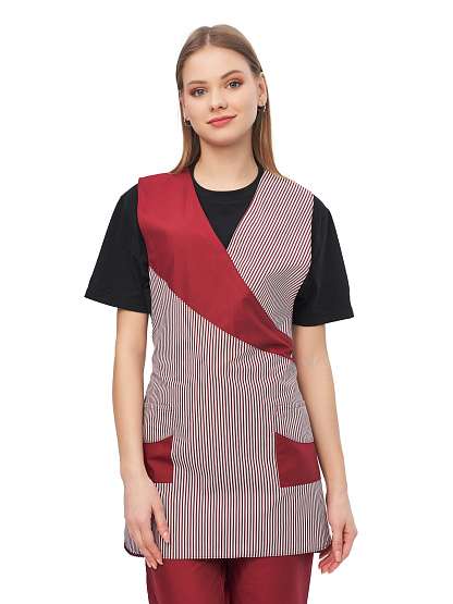 Комплект женский "София" бело-бордовый СКИДКА 20%  - Урсус