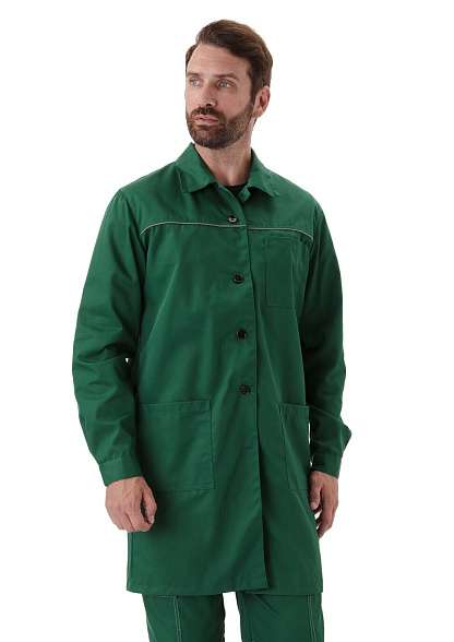 Халат мужской "Валент" т-зеленый - Урсус