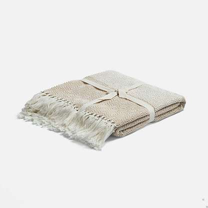 Плед Ladakh, бежевый 130x160 см