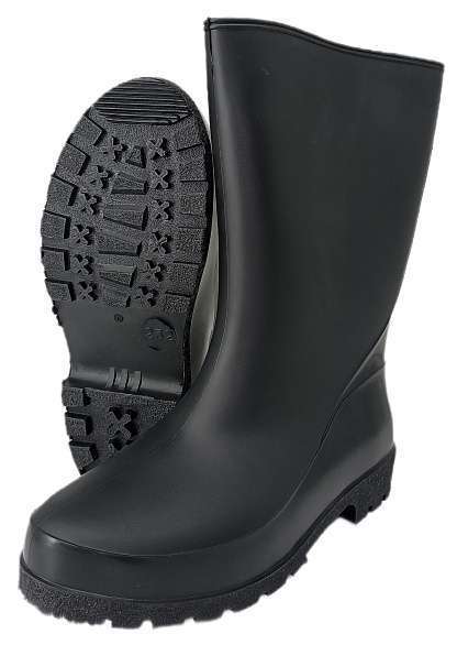 Сапоги ПВХ - Лайт женские, черные  - Урсус