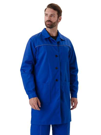 Халат мужской "Валент" васильковый - Урсус