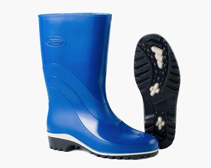 Сапоги ПВХ ЛЮКС 267-05 (SARDONIX) женские, синие - Урсус