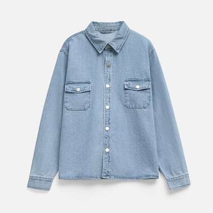 Куртка джинсовая O3, голубая