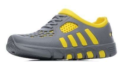 Кроссовки ЭВА 110 CROSS (SPECI.ALL) серо-желтые - Урсус