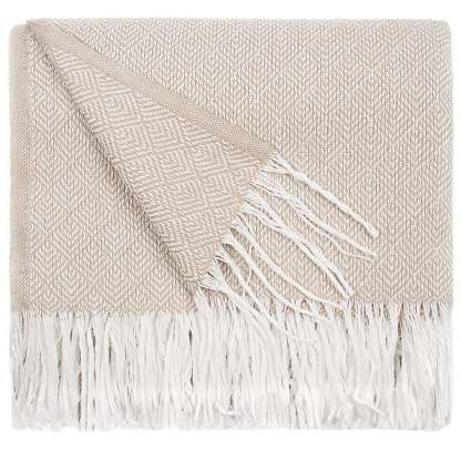 Плед «Капри», бежевый 140х200 см