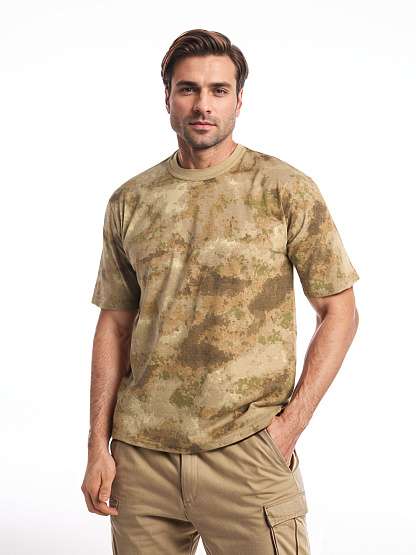 Футболка кмф "Грязь" песок - Урсус