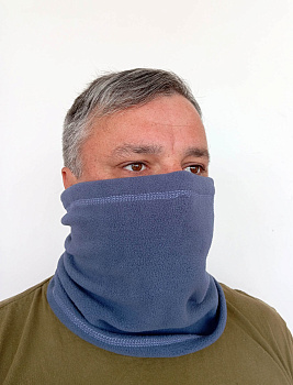 Шарф-шапка СИЗЫЙ (маска) 1