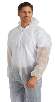 Купить комбинезон пылезащитный одноразовый