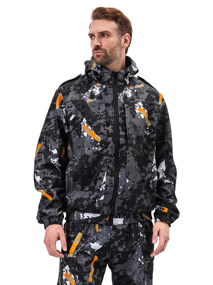 Костюм "КАСКАД" куртка/брюки,  цвет: кмф "Панцирь", ткань: Полофлис  - Урсус