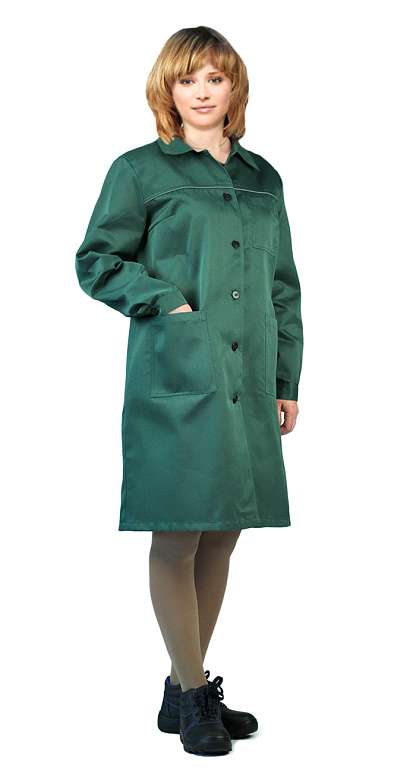 Халат женский "Валент" т-зеленый - Урсус