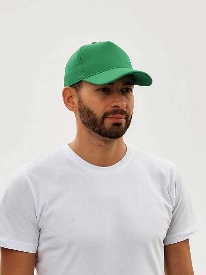 Бейсболка ярко-зеленая