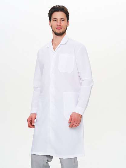 Халат мужской "Символ" белый - Урсус