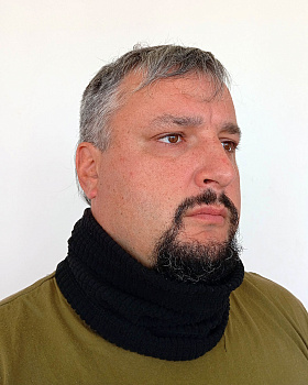 Шарф-шапка ЧЕРНЫЙ рипстоп (шарф) 1