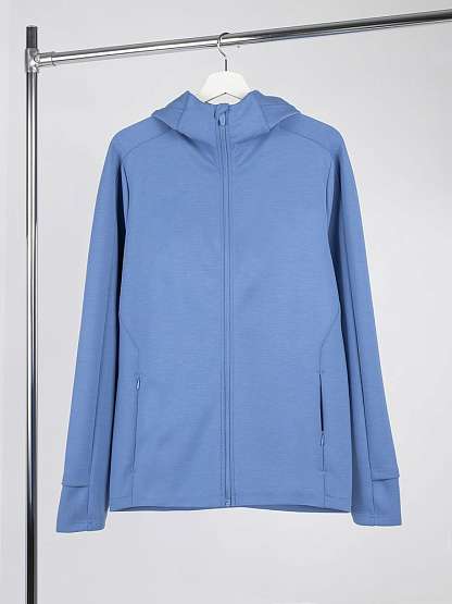 Куртка с капюшоном унисекс Begi, синяя