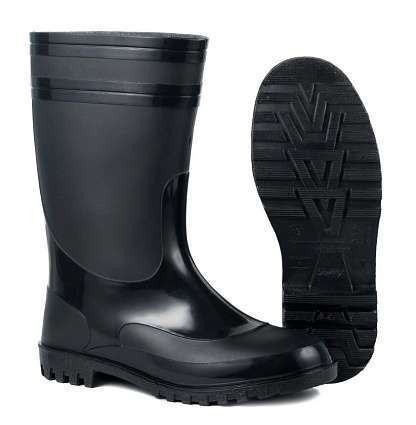 Сапоги ПВХ МАСТЕР 165-01 (SARDONIX) мужские, черные - Урсус