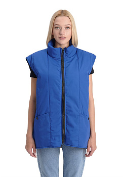 Жилет Рейнир утепленный василек Жилет Рейнир утепленный василек