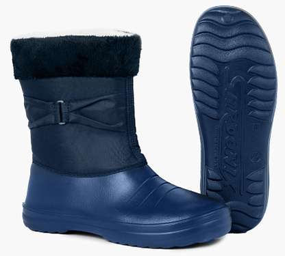 Сапоги ЭВА КАРОЛИНА 208-03 (SARDONIX) женские, утепленные, синие (-15°С) - Урсус