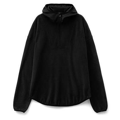 Анорак флисовый унисекс Fliska, черный - Урсус