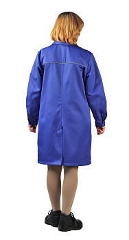 Халаж рабочий женский васильковый Халаж рабочий женский васильковый