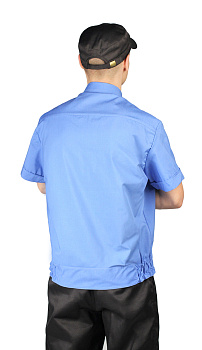 Рубашка охранника голубая Рубашка охранника голубая