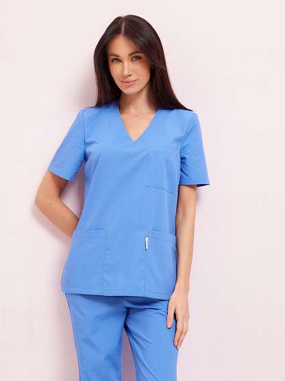 Костюм женский "Марта" небесный, тк.Панацея - Урсус