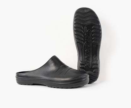 Сабо ЭВА ДАЧНИК 161-03 (SARDONIX) мужские, черные - Урсус