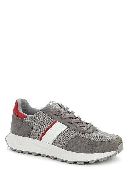 Полуботинки мужские CROSBY, замша, (арт. 437190/01-03) цвет: серый