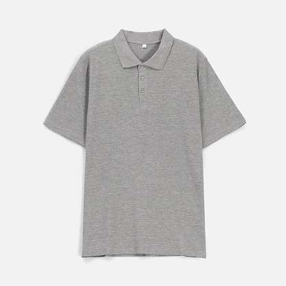 Рубашка поло унисекс Tervise, серый меланж