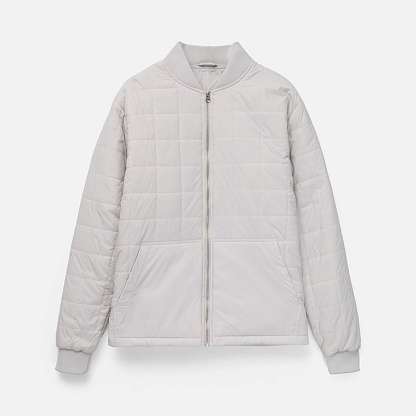 Куртка унисекс Warmbridge, светло-серая