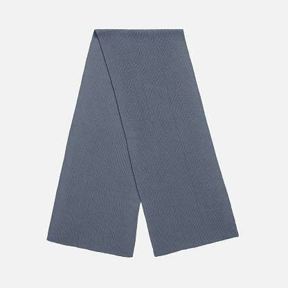 Шарф Nobilis Mono, серый (стальной)