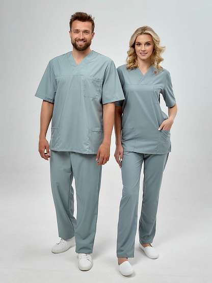 Костюм универсальный "Хирург" серый, тк.Панацея - Урсус