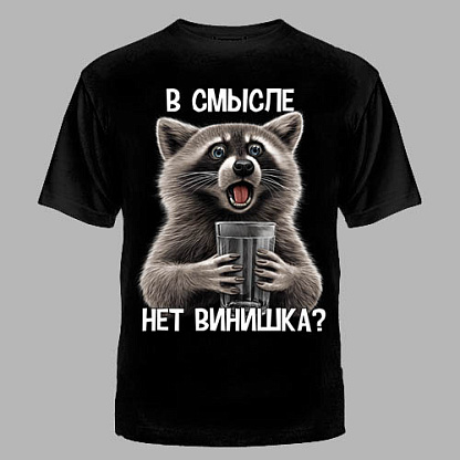 ФУТБОЛКА №995 " В СМЫСЛЕ НЕТ ВИНИШКА? "