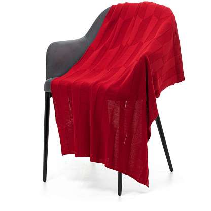 Плед Rombus, красный 110x170 см