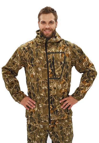 Костюм "ТУРИСТ 1" куртка/брюки цвет: кмф "Камыш", ткань: Грета - Урсус