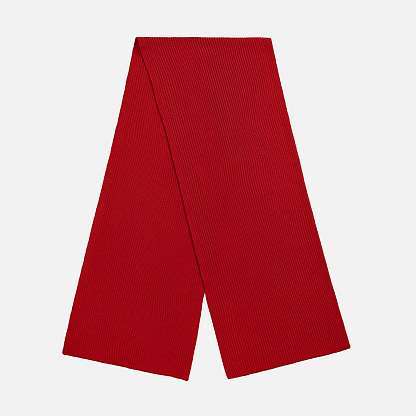 Шарф Nobilis Mono, красный