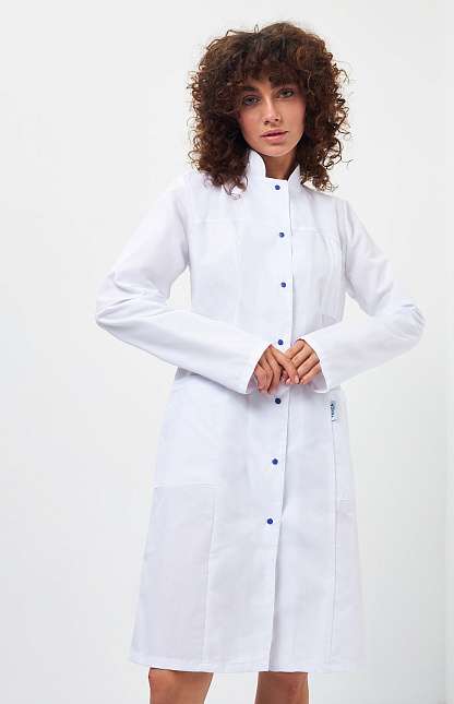 Халат женский "Жанна" белый, тк.Тиси - Урсус